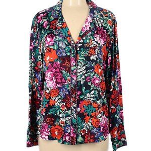 Floreat by Anthropologie Floral Long Sleeve Blouse